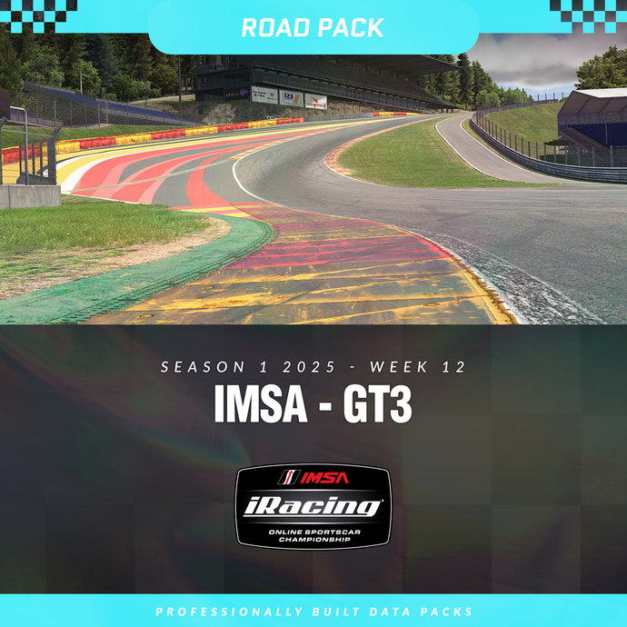 2025 Season 1 - Week 12 - IMSA GT3 Pack - Spa