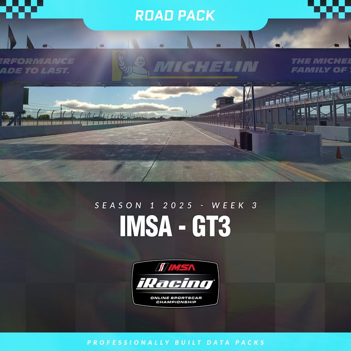 2025 Season 1 - Week 3 - IMSA GT3 Pack - Sebring