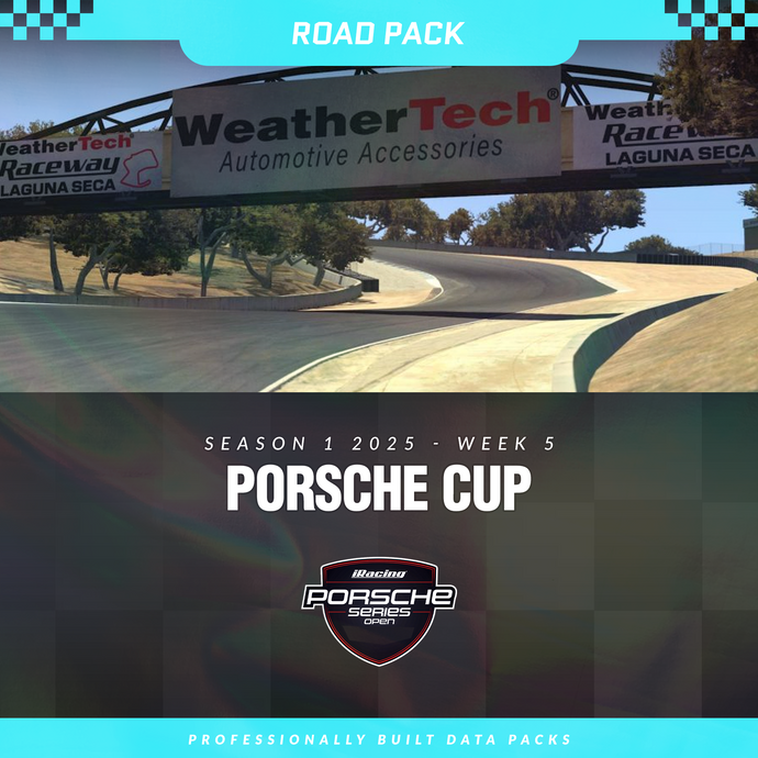 2025 Season 1 - Week 5 - Porsche Cup Pack - Laguna Seca