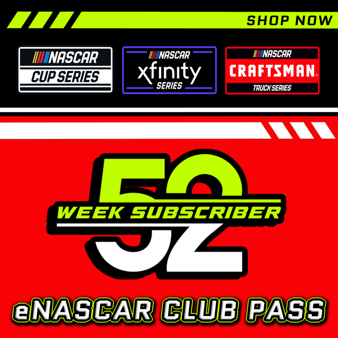 2025 RYCO Select Club Full eNASCAR 52 Week Pass