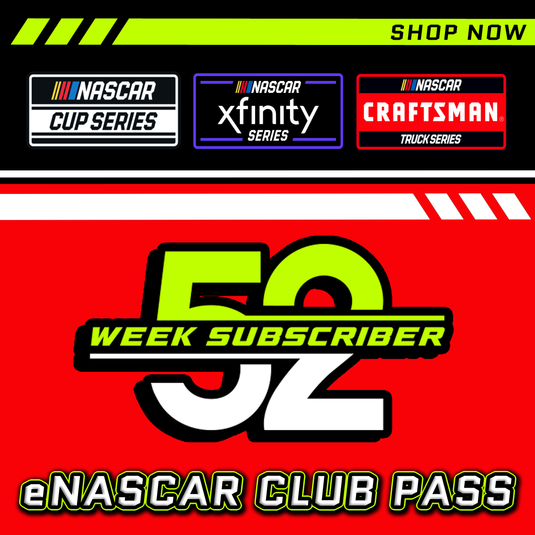 2025 RYCO Select Club Full eNASCAR 52 Week Pass