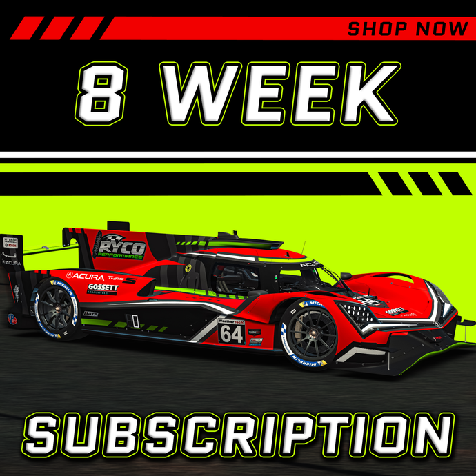 8 Week Road Subscription